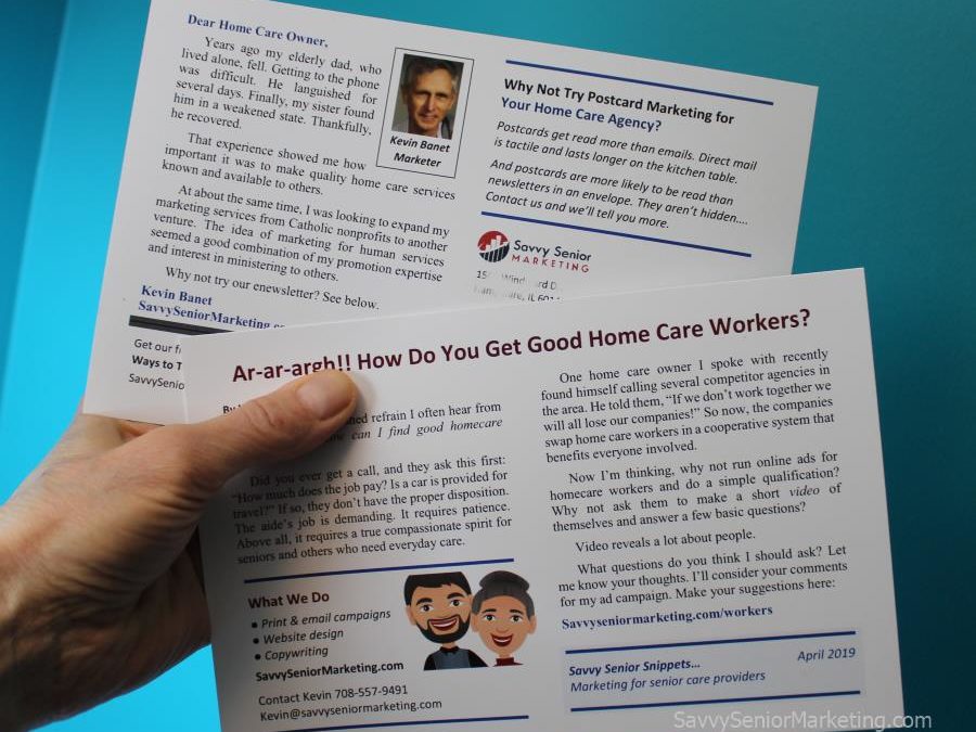 New book on direct mail gives insights to home care marketing