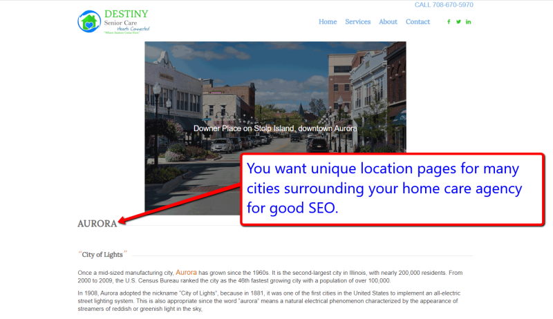 One awesome SEO tip for local searches
